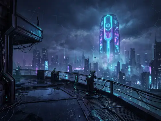 The Tower Landing painting